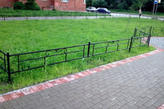 Забор для газона