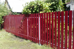 забор для частного дома